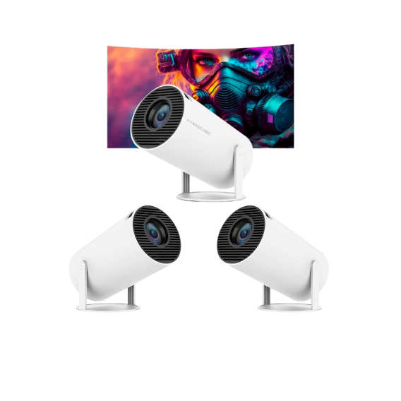 Projetor Portátil CinemaC 4K